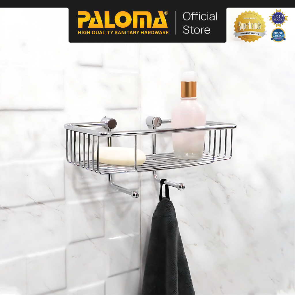 Jual PALOMA BAP 5239 Rak Tempat Sabun Batang Holder Soap Rack Kamar ...