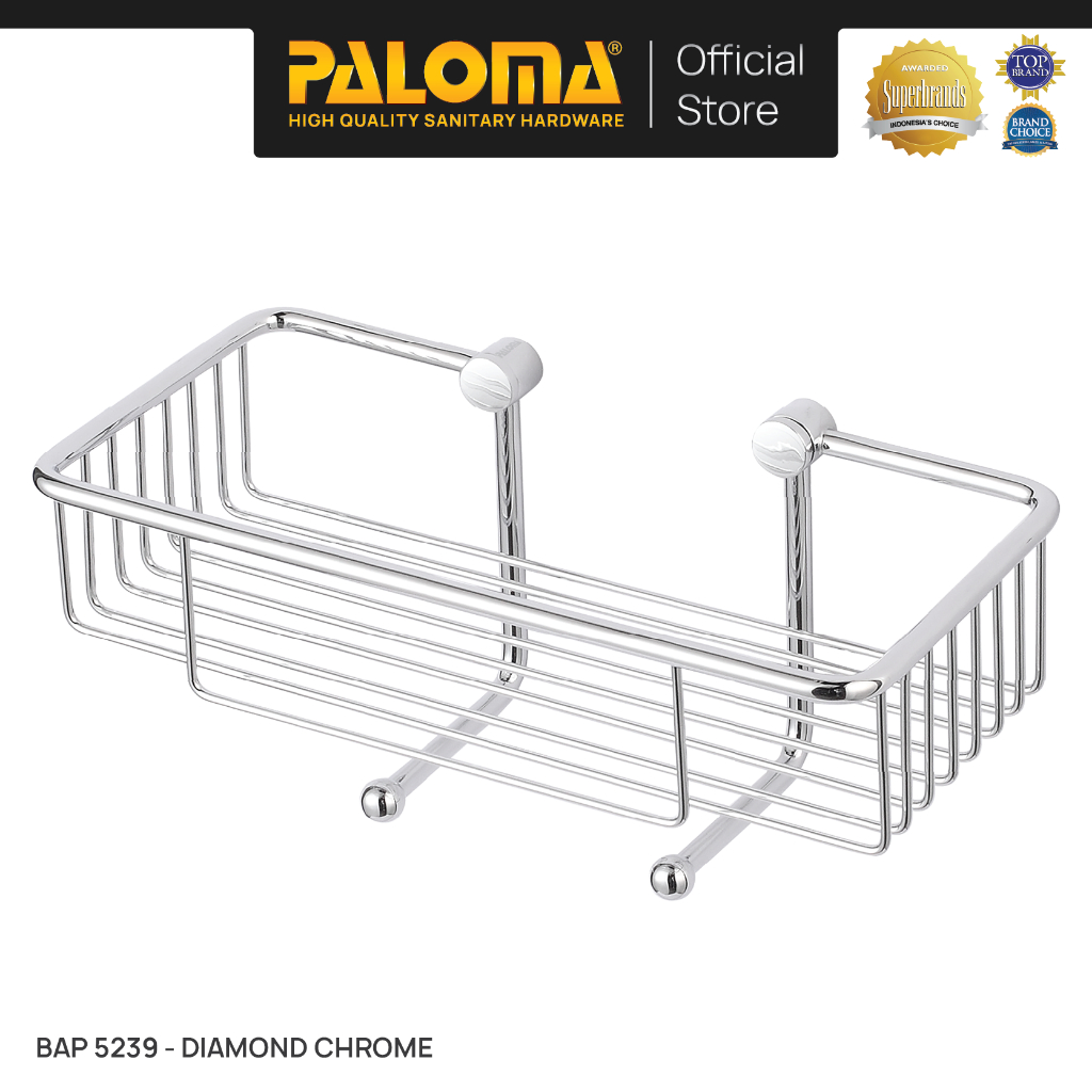 Jual PALOMA BAP 5239 Rak Tempat Sabun Batang Holder Soap Rack Kamar ...