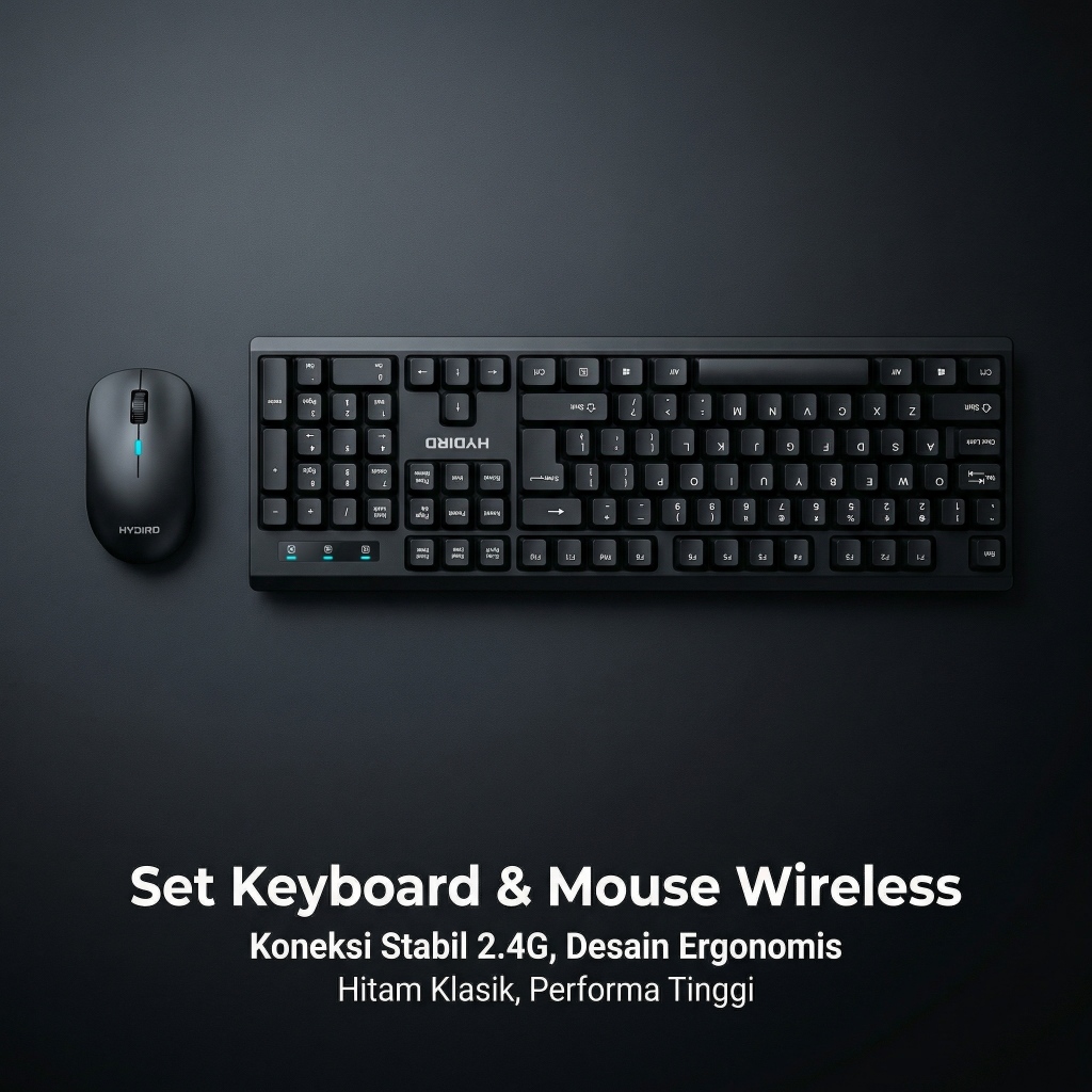 Jual TSN Keyboard Portable Wireless Set Combo Keyboard dan Mouse Tanpa ...