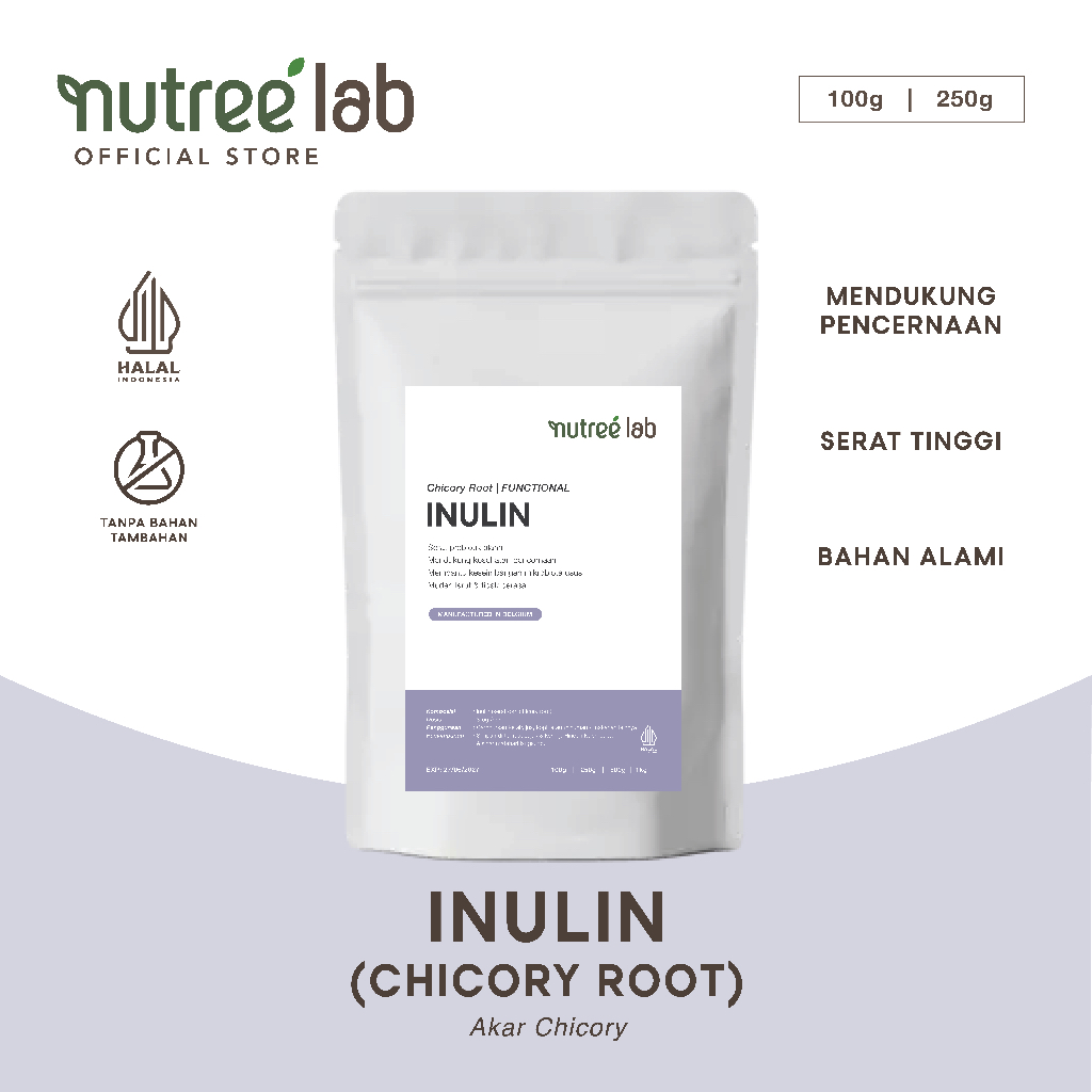 Jual Inulin Powder Chicory Root | Bubuk Inulin | Serat Prebiotik Tinggi ...