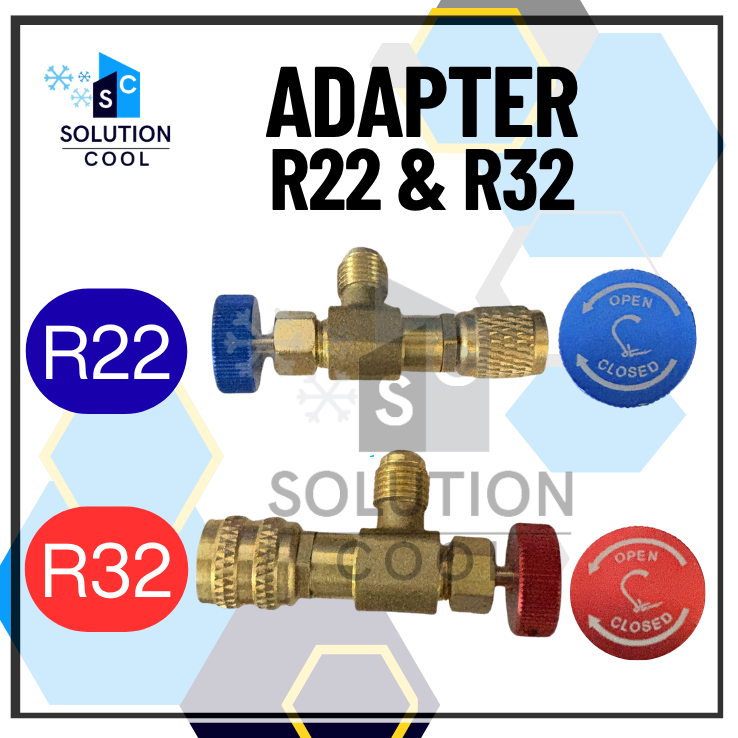 Jual Adaptor / Adapter Nepel Pengaman R32/R410 & R22 AC | Shopee Indonesia