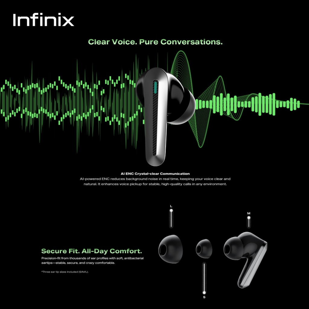 Jual Infinix - TWS XE39 - GTBUDS 5 - Next Gen LE Audio with Pinpoint ...