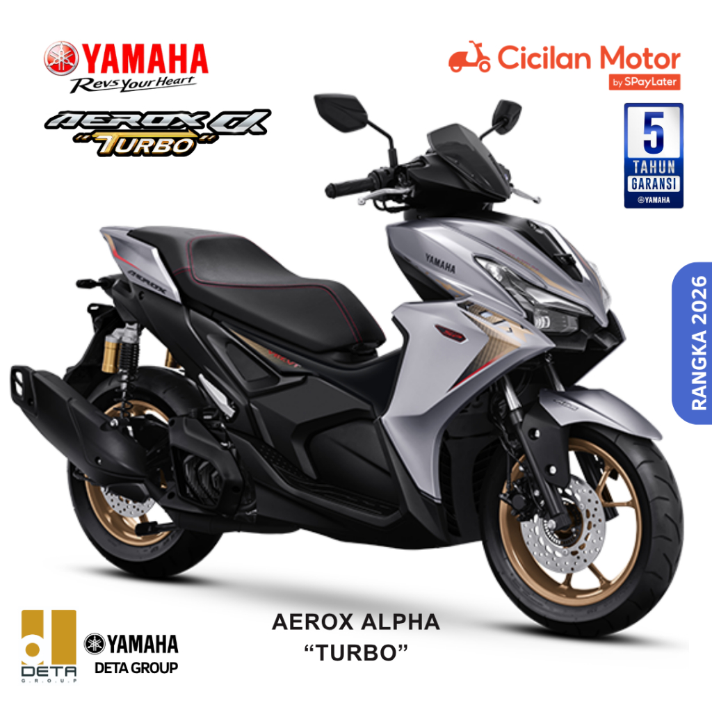 Sepeda Motor Yamaha Aerox Alpha Turbo