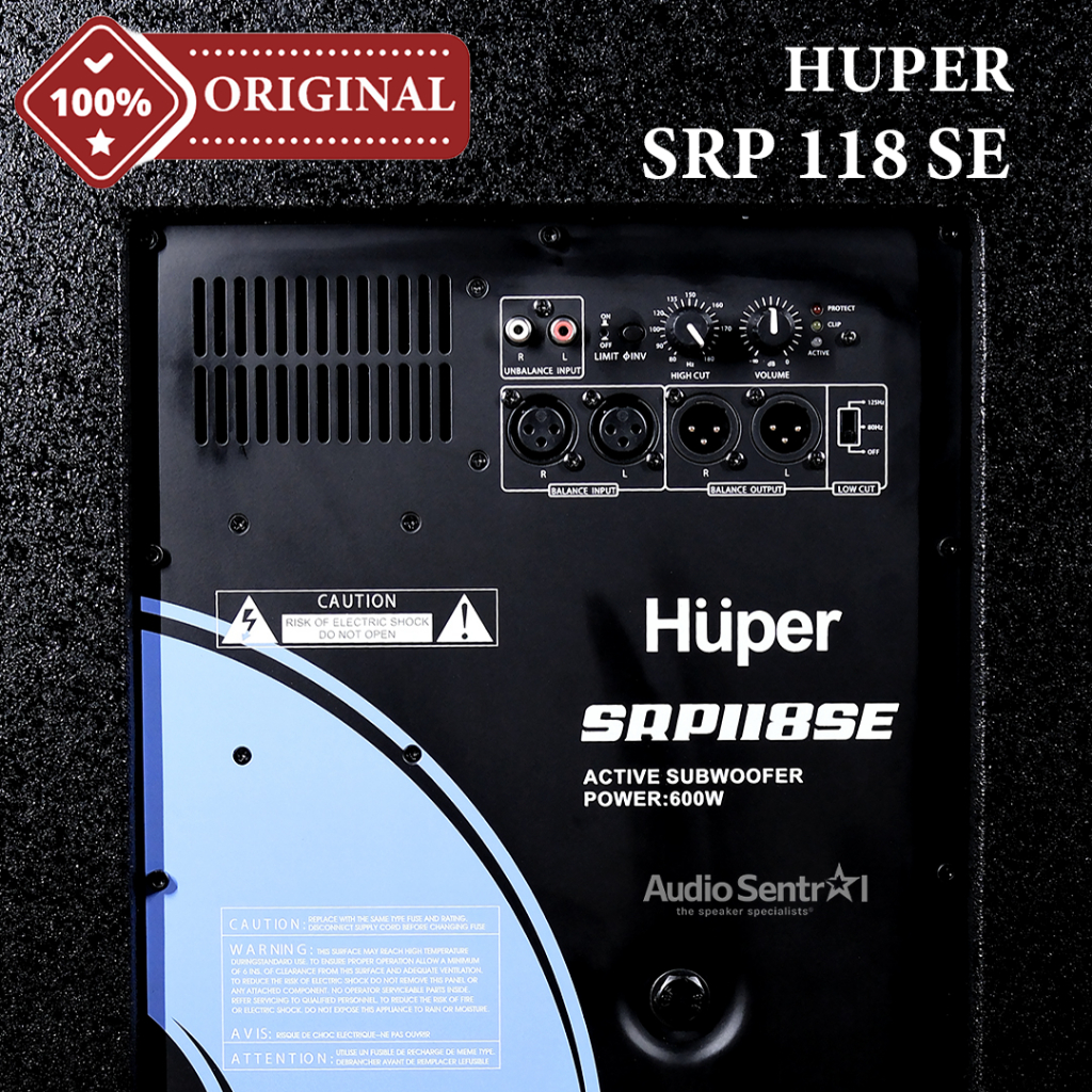 Jual Subwoofer Aktif 18 Inch HUPER SRP 118 | SRP118 | SRP118SE | SRP ...
