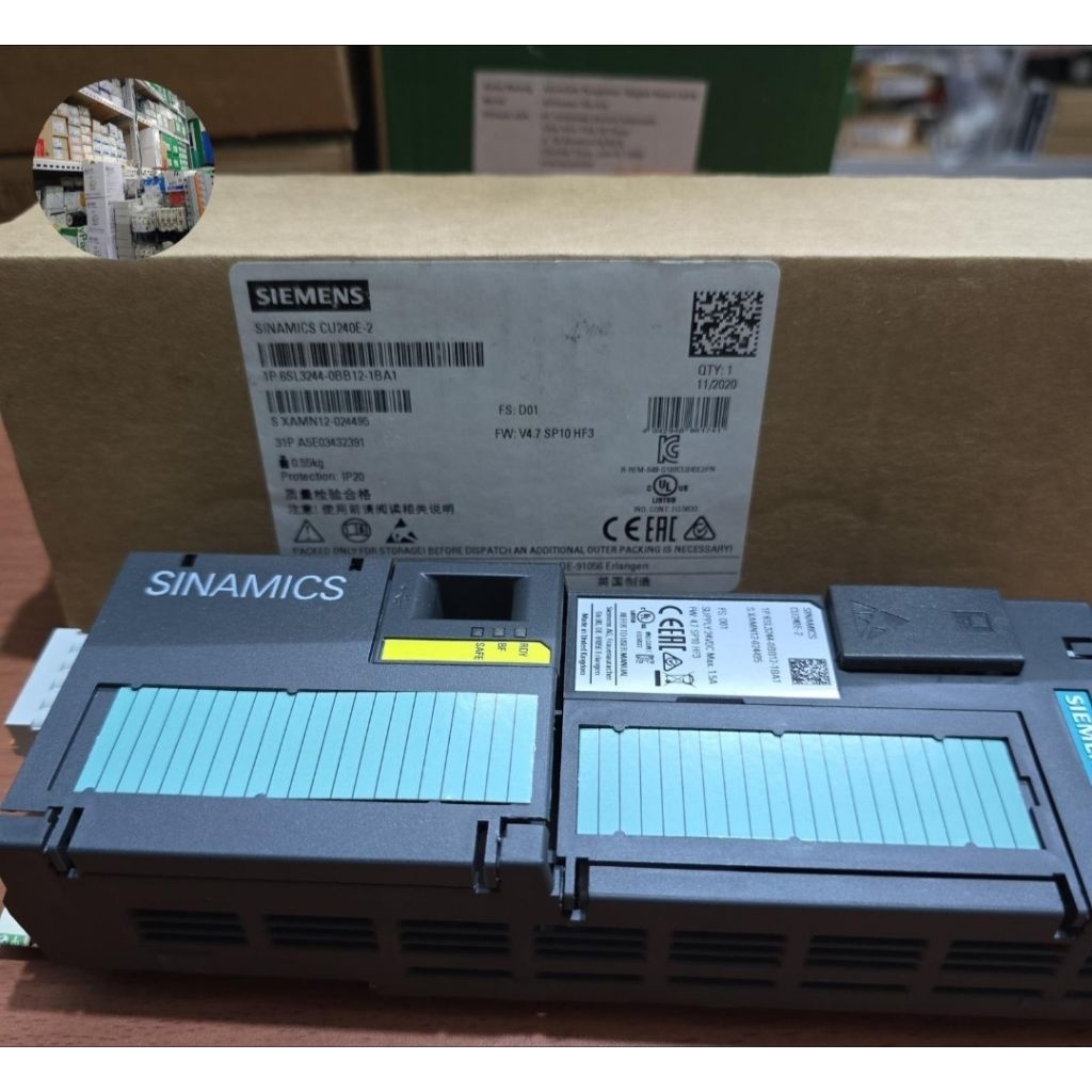 Jual SINAMICS CU240E-2 SIEMENS 6SL3244-0BB12-1BA1/6SL3244-0BB12-1BA1 ...