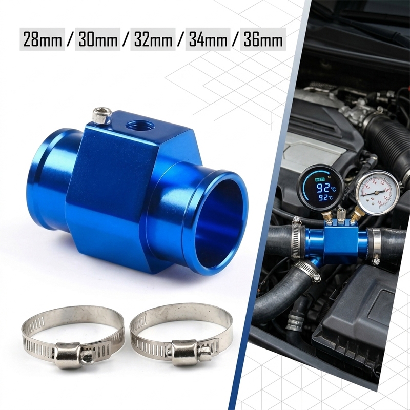 Jual 1 Set Adaptor Sensor Water Temp Mobil Set 2 Klip Penyesuai ...