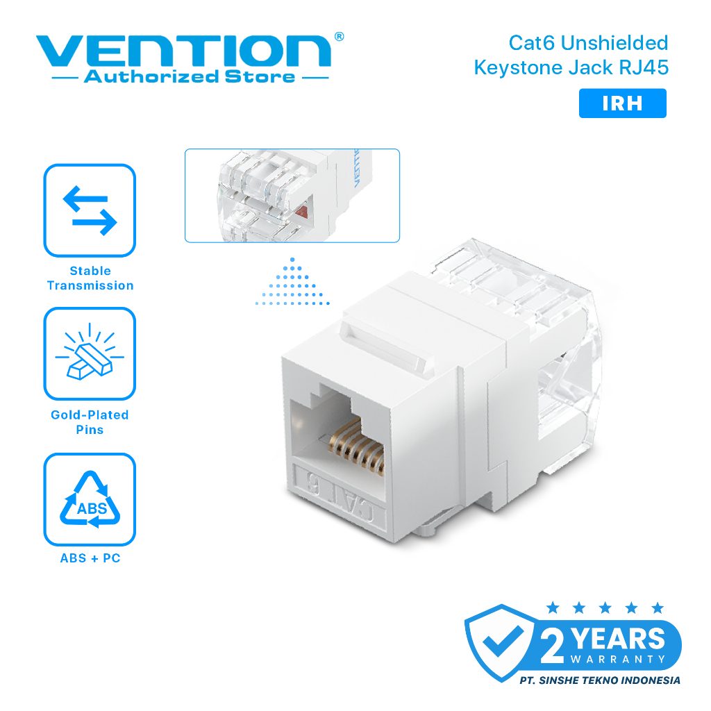 Jual Vention Modular RJ45 Ethernet LAN Cat5e Cat6 Cat 6 Barrel Extender ...