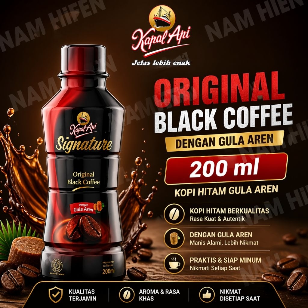 Jual Kapal Api Signature botol 200ML | Shopee Indonesia