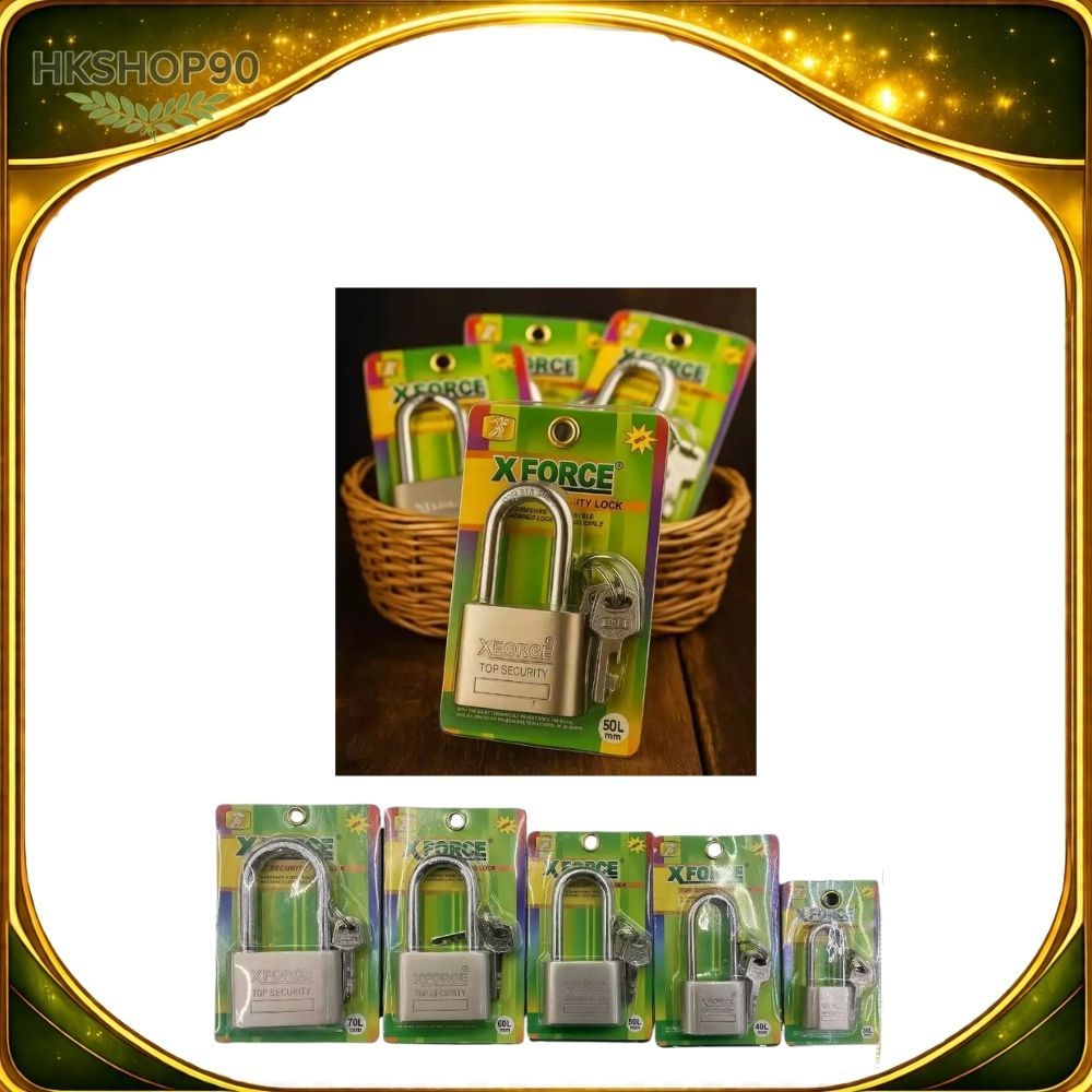 Jual XFORCE Top Security Padlock 30S mm Gembok Besi Anti Karat 30mm ...