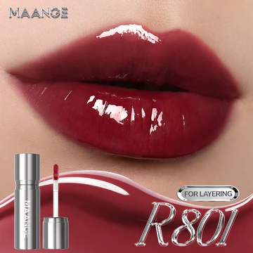 Satin Glow Lip Tint Plumpy Glazed Lips 24 Warna Non Stick Transferproof Moisturizing MG L02