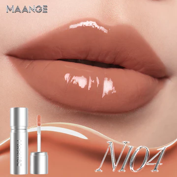 MAANGE Satin Lip Tint Transferproof Lip Glossy Natural Finish Tahan Lama Melembapkan 24 Warna