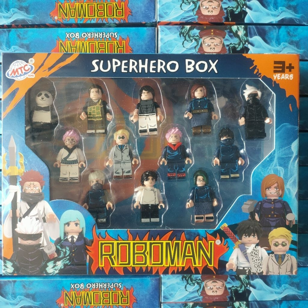 Jual ROBOMAN NARUTO ISI 12 PC / ROBOMAN SUPER HERO BOX ISI 12 PC ...