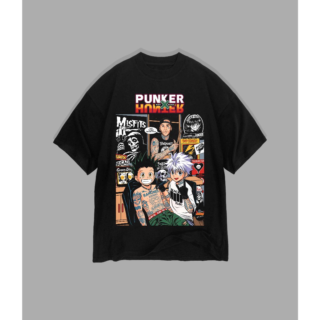 Jual Kaos Band Blink-182 Spoof Hunter x Hunter - Punker X Hunter Not ...
