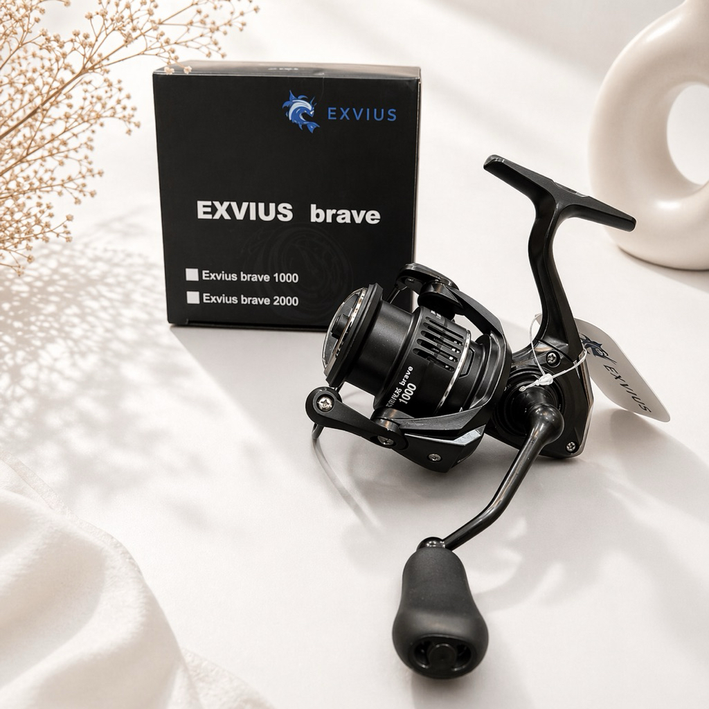 Jual reel SW carbon exvius brave power handle | Shopee Indonesia