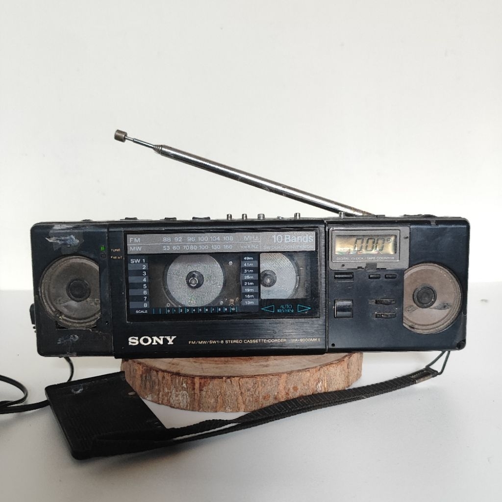 Jual radio Sony WA 8000MKII kondisi bahan/untuk part | Shopee