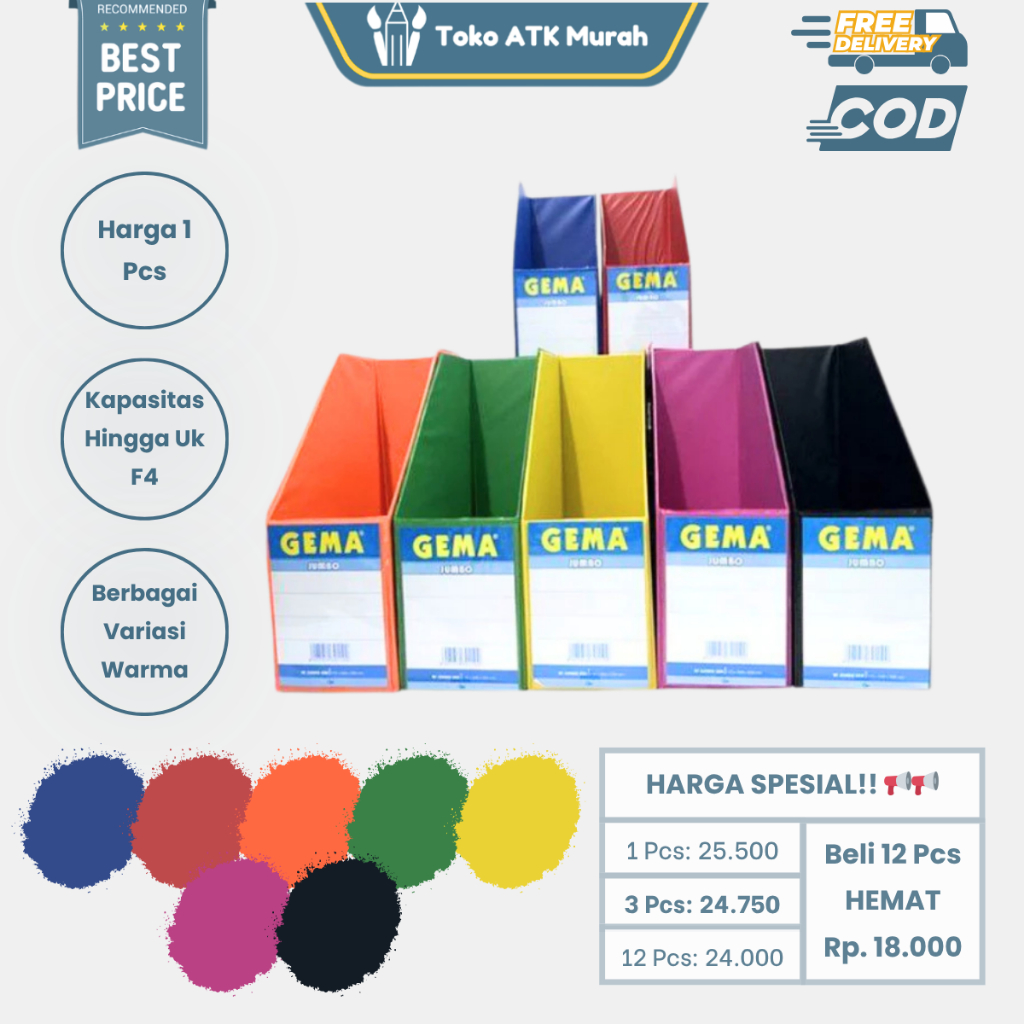 Jual Box File GEMA – Tempat Penyimpanan Dokumen & Arsip Kantor ...