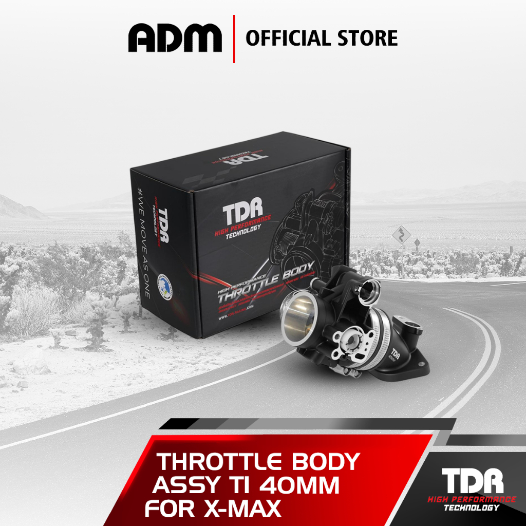 Jual TDR Throttle Body Assy T1 40MM With TPS & ISC For X-Max | Shopee ...