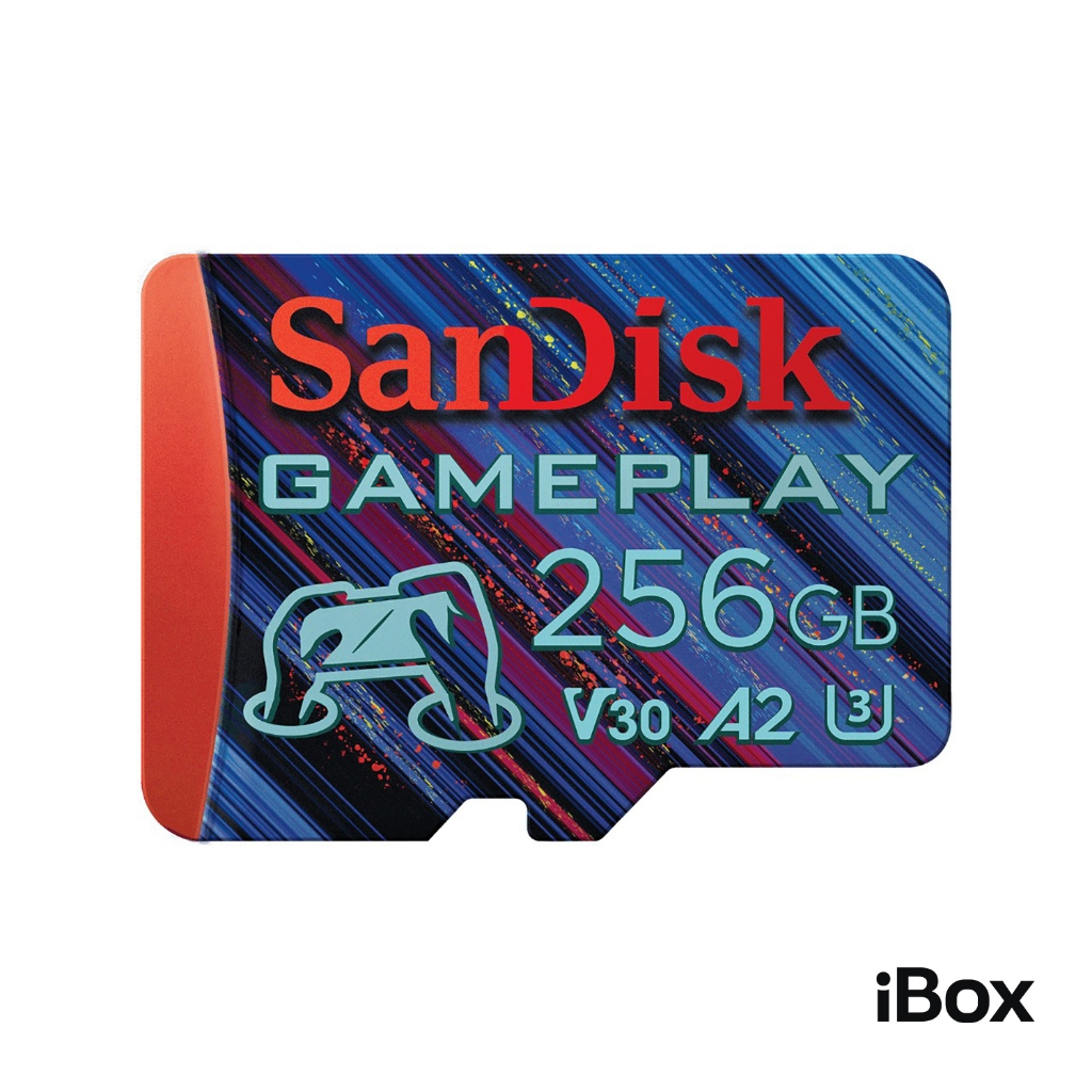 Jual SanDisk GamePlay MicroSD A2 256GB, 190Mbs - Blue Red | Shopee ...
