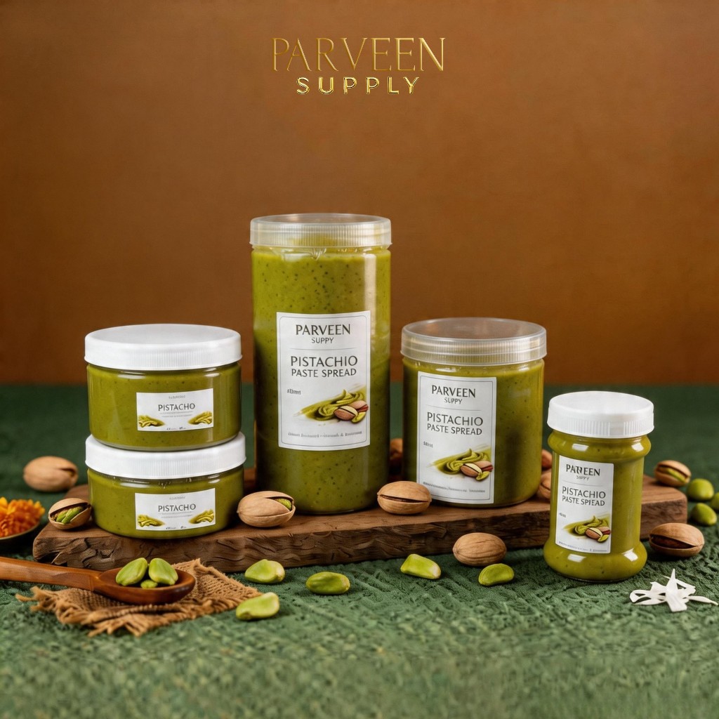 Jual PARVEEN PISTACHIO PASTE SPREAD PREMIUM | ADONAN PISTACHIO TANPA ...