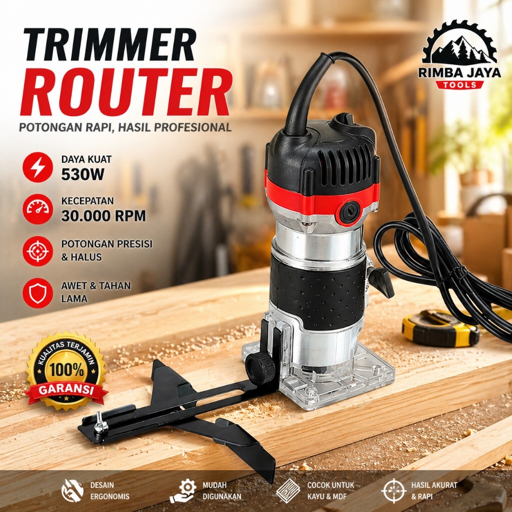 Jual Mesin Profil Router Trimmer Kayu - Ellka EL8-371 | Shopee Indonesia