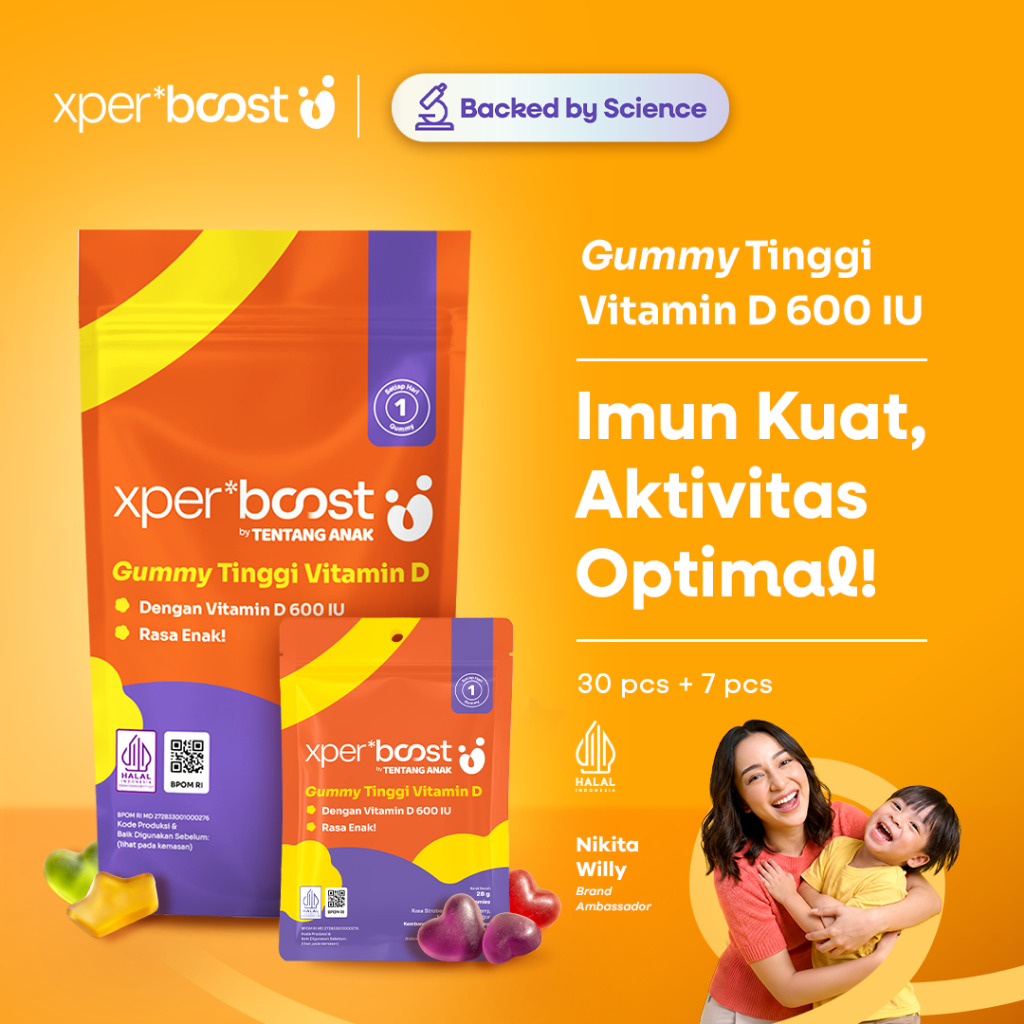 Expert Boost - Gummy Vitamin D 600 Iu | Anak Dan Dewasa Paket 30 Hari 7 - foto 2