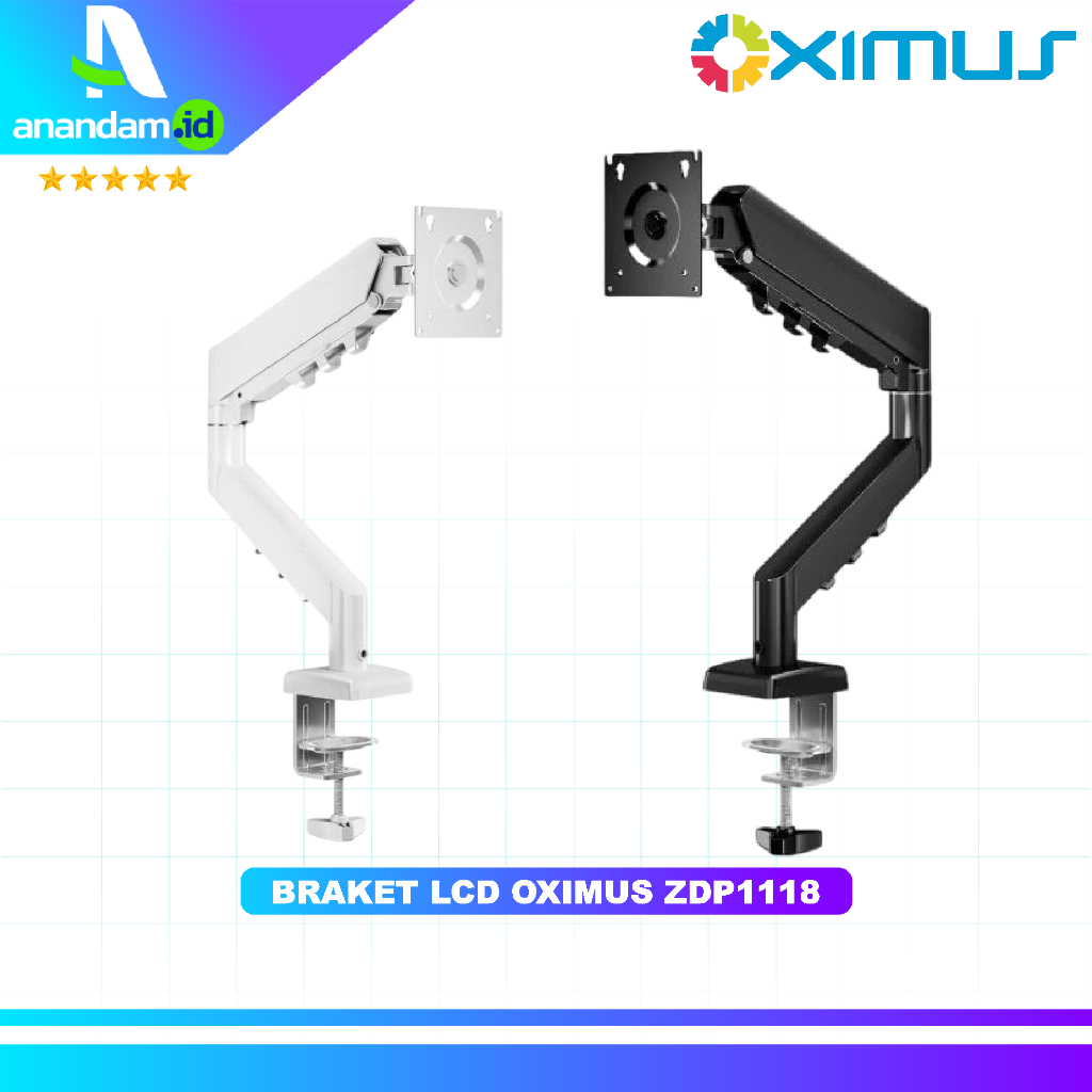 Jual BRACKET TV LED LCD MONITOR GAS SPRING OXIMUS ZDP1118 1118 TILT ...