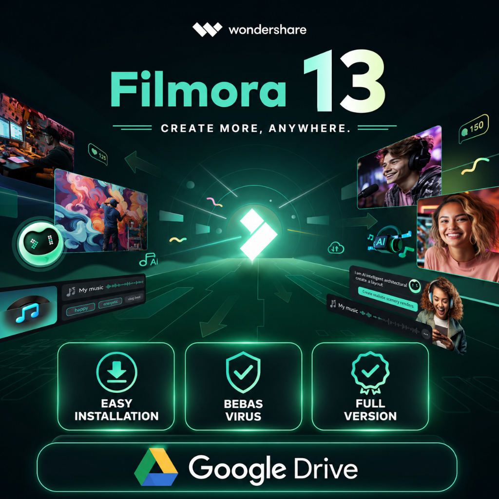 Jual Wondershare Filmora 13 Terbaru | No Watermark | Full Edition ...