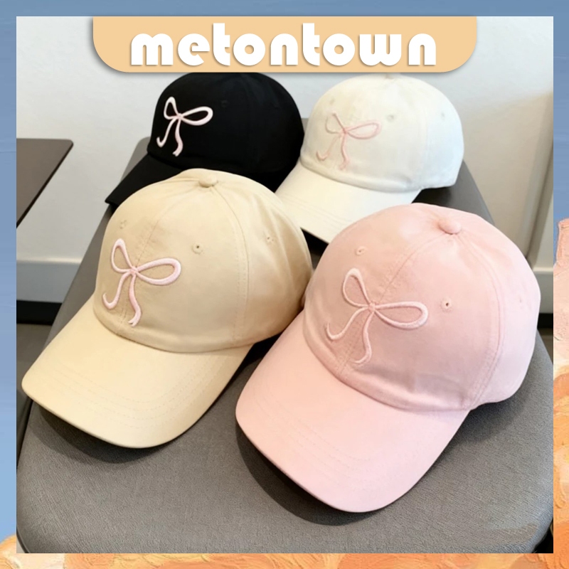 Jual Mtt Topi Baseball Wanita Topi Pita Cewek Lucu Ribbon Bow Cap ...