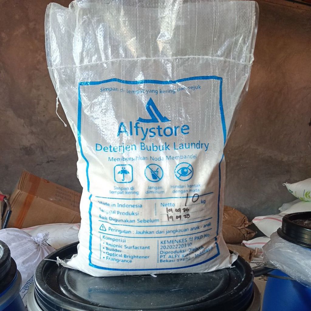 Jual deterjen bubuk 10kg sabun cuci pakaian powder | Shopee Indonesia
