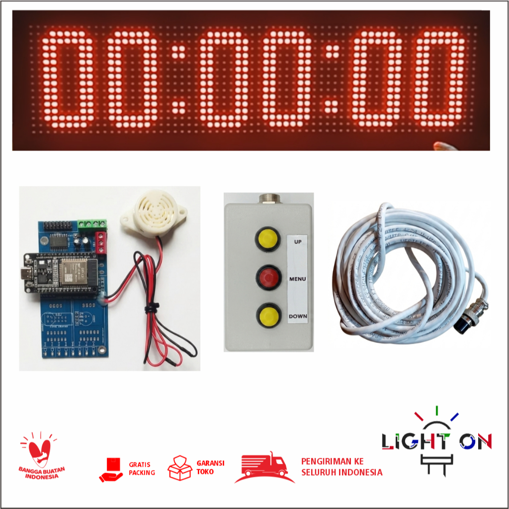 Jual Modul Controller Timer Stopwatch Counter UP, DOWN, NO LIMIT - 2 ...