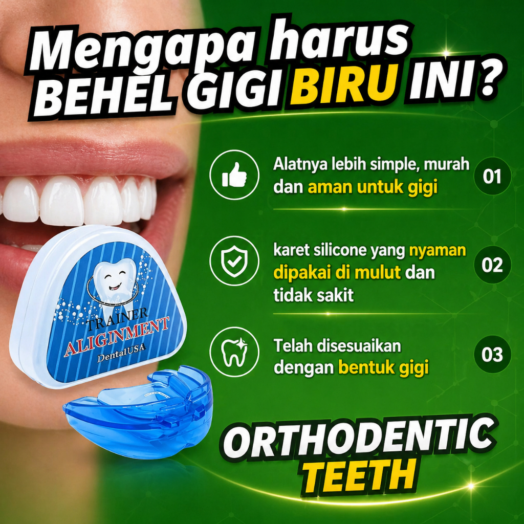 Jual Teeth Trainer Alignment Retainer Perapi Gigi Perapih Gigi Original ...