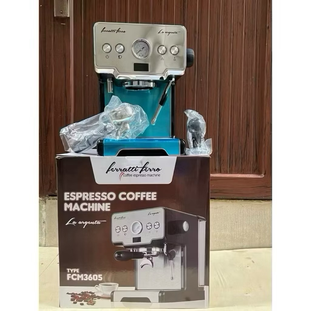 Jual Ferratti Ferro Espresso Machine FCM 3605 // MESIN ESPRESSO ...