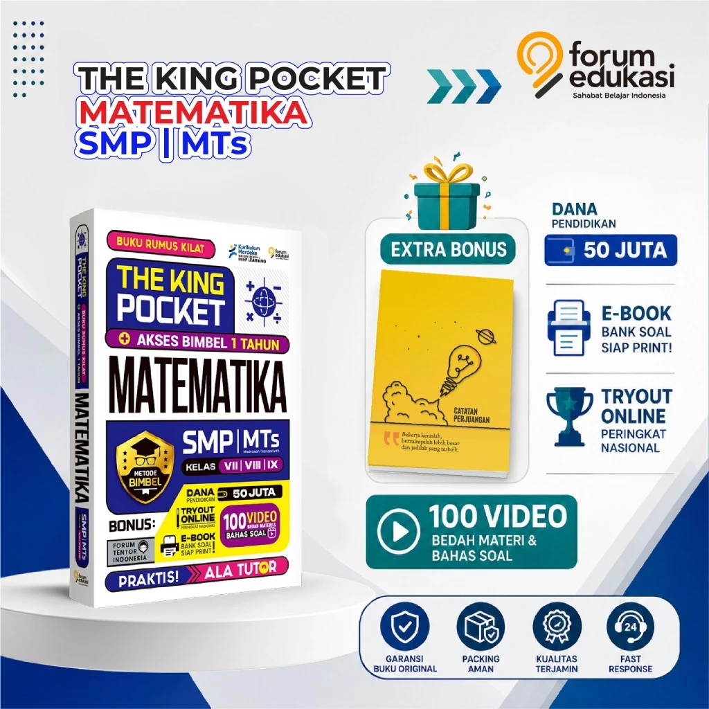 BUKU SMP THE KING POCKET
