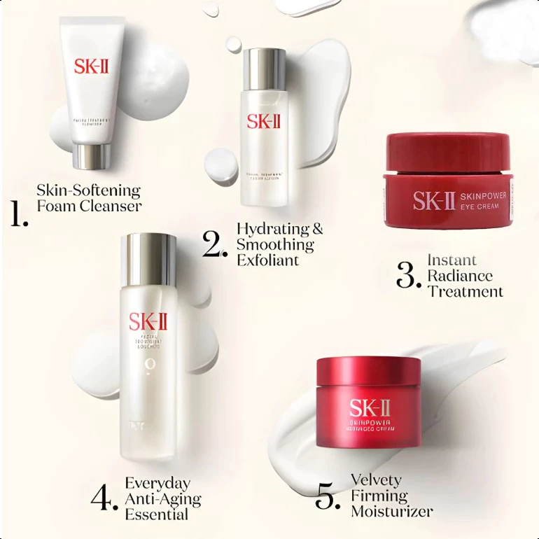 Jual SK-II 5pcs SK2 SK II FTE 30ML + FTCL 30 ML + GC 20gr + Skinpower ...