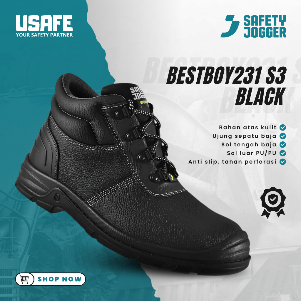 Jual Sepatu Safety Jogger Bestboy231 Bestboy 2 | Shopee Indonesia