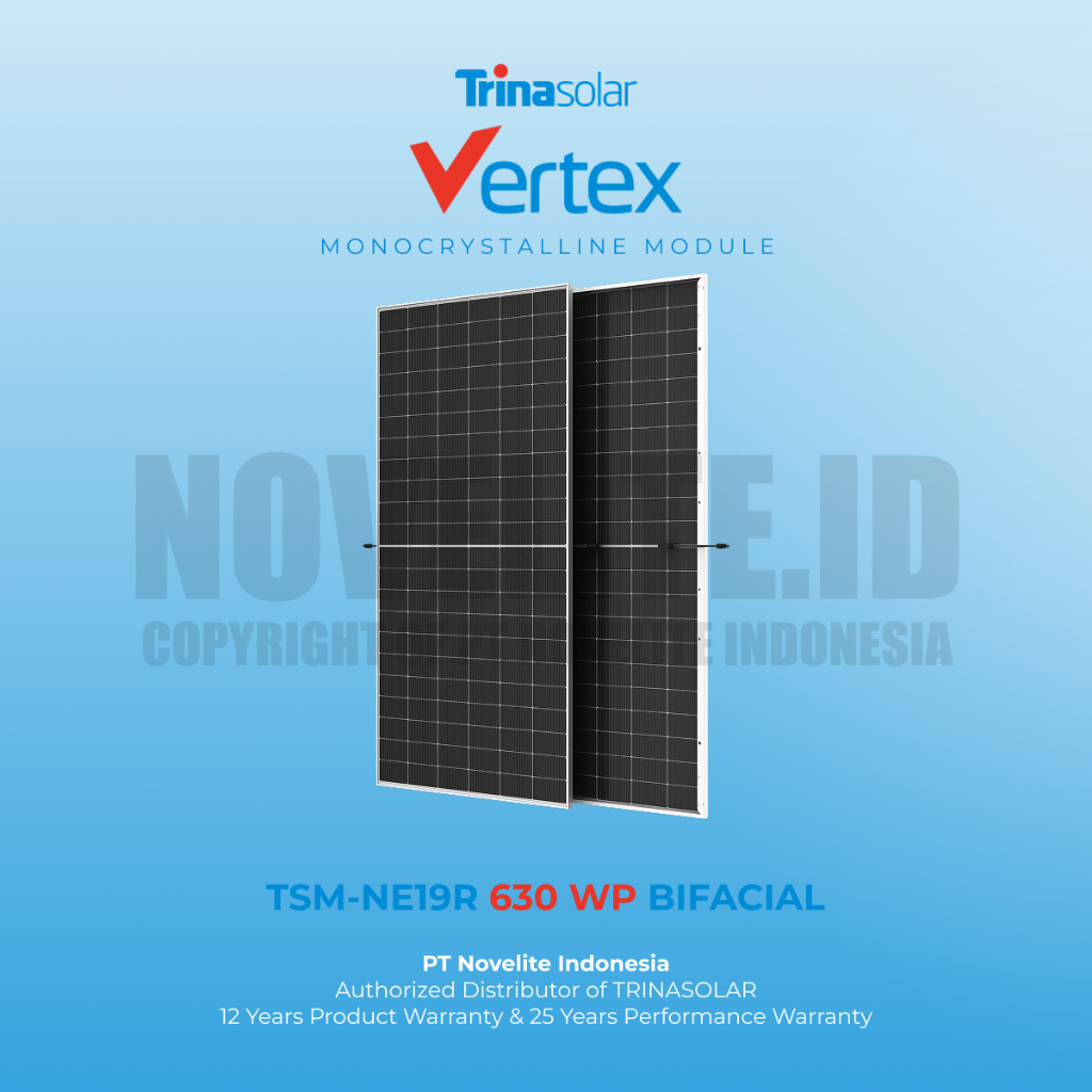 Jual Panel Surya | Trina Vertex TSM-NE19RC 630 Wp | Monocrystalline ...