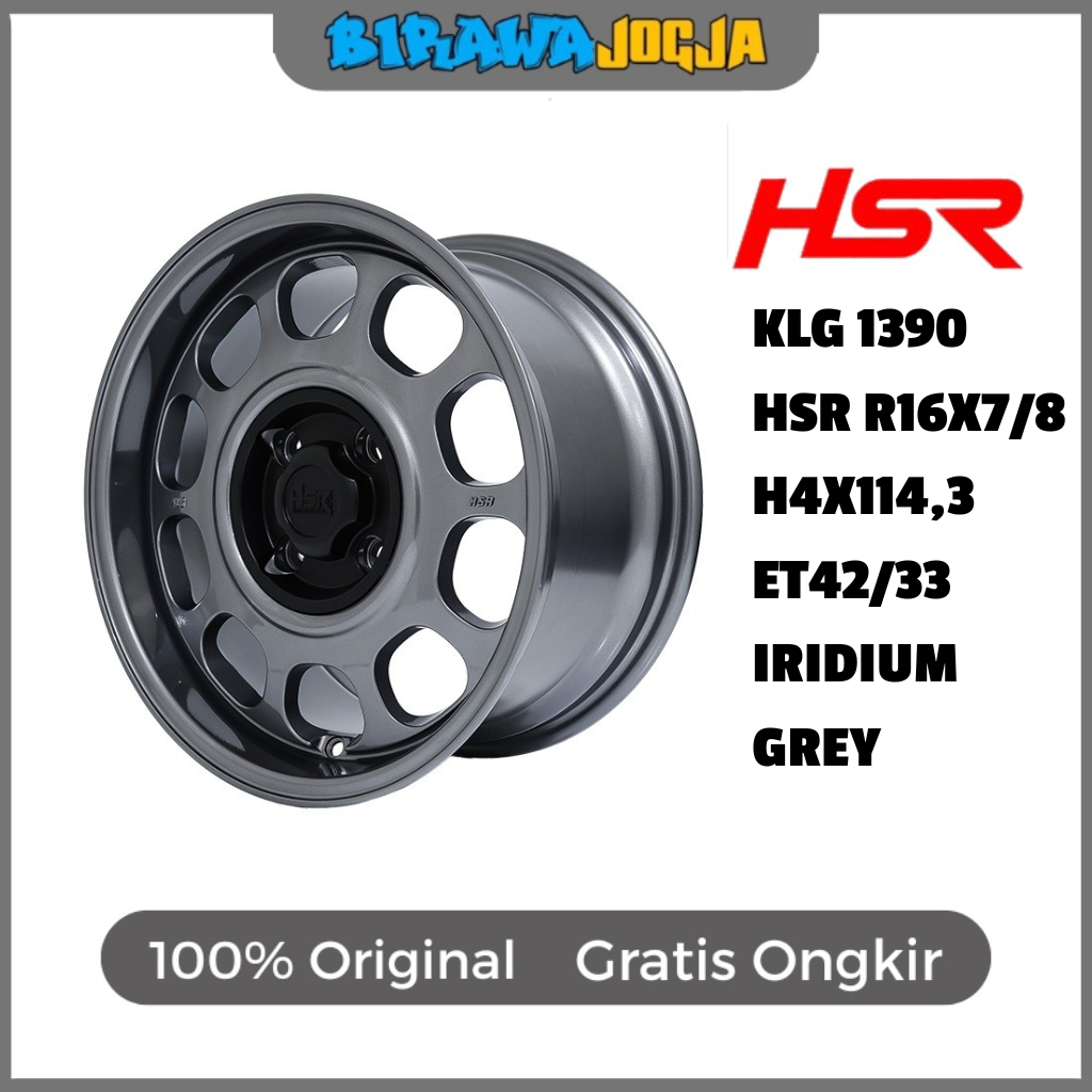 Jual velk racing mobil avanza xenia panther hsr klg r16 lebar 7/8 hole ...