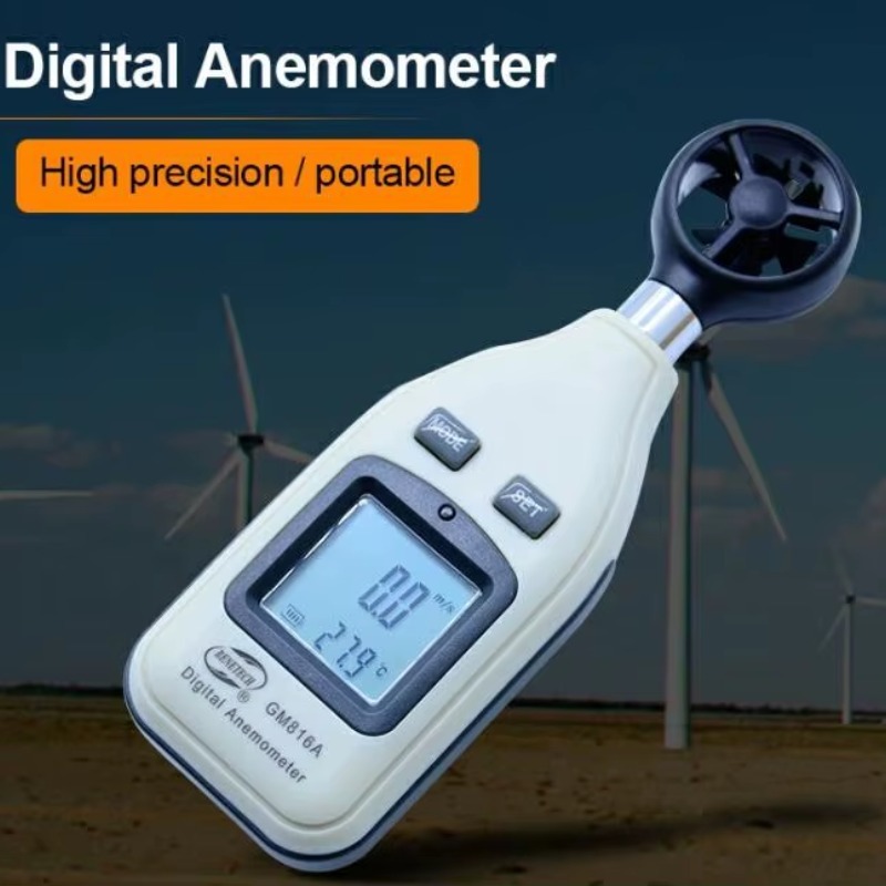 Jual Digital Wind Anemometer Tester Pengukur Kecepatan Angin Anemo ...