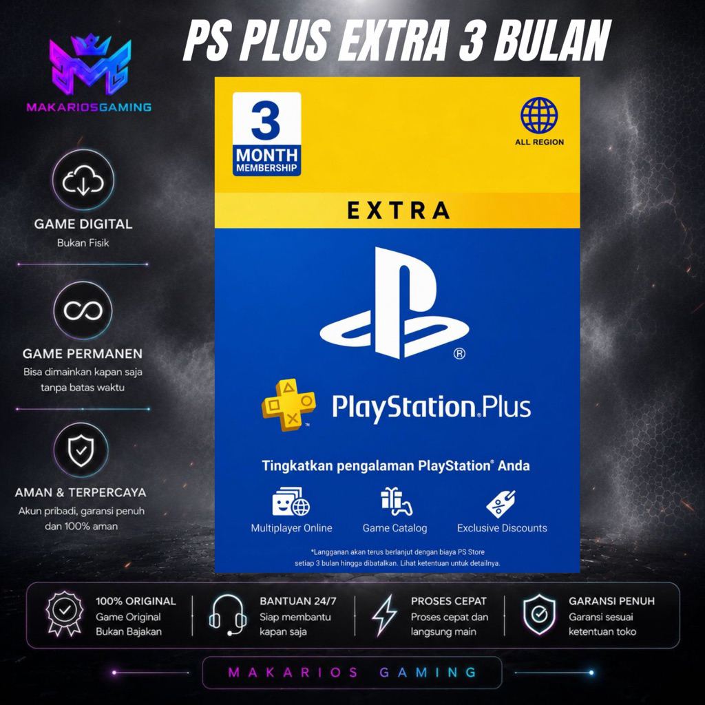 Jual Playstation Plus Terlengkap & Harga Terbaru Agustus 2026 | Shopee ...