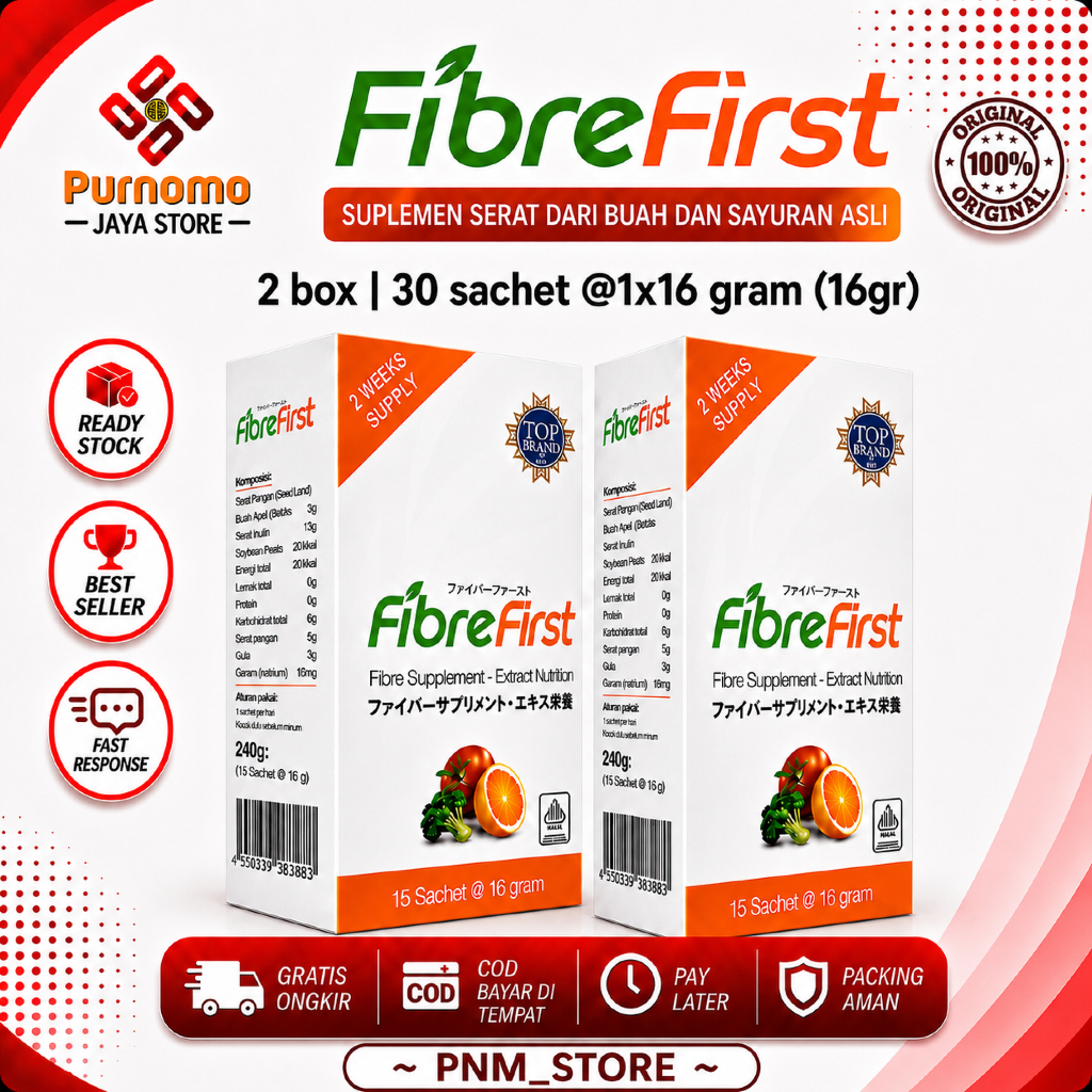 Jual Fibrefirst | Minuman Diet | Diet & Detox | Fibre first 30 sachet ...