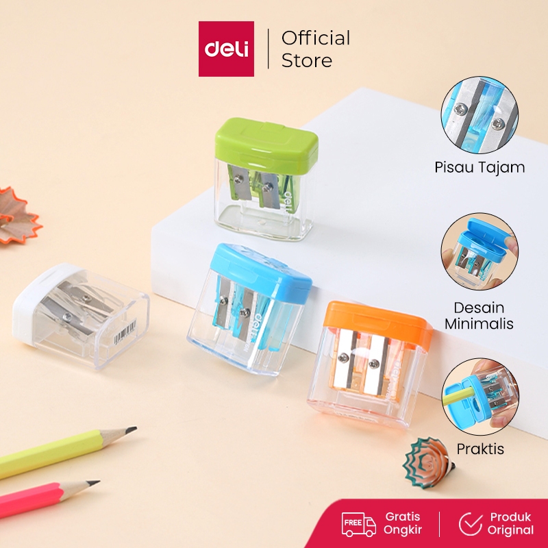 Jual Deli Rautan Pensil Minimalis Dengan Cover E0576N | Shopee Indonesia