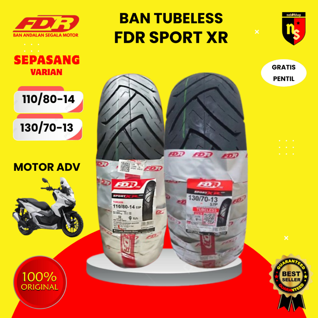 Jual Paket Ban IRC Motor PCX 160 110/70-14 Dan 130/70-13 Tubeless