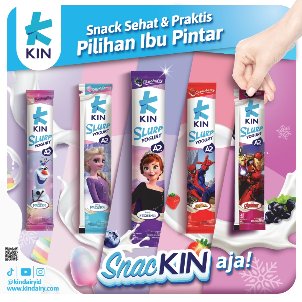 Jual KIN Bulgarian Yogurt Slurp 25gr Mix Varrian - 1 Carton | Shopee ...