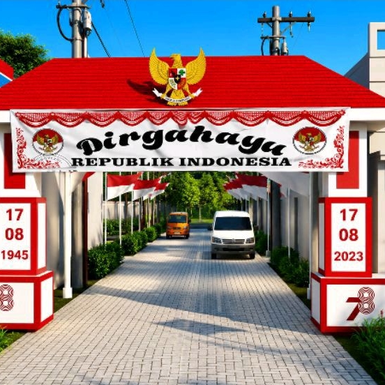 RAZKA Bendera Lespang Dirgahayu 3 Meter 2 Meter HUT RI 17 Agustus | Banner Bendera Merah Putih Dekorasi Gapura Gang