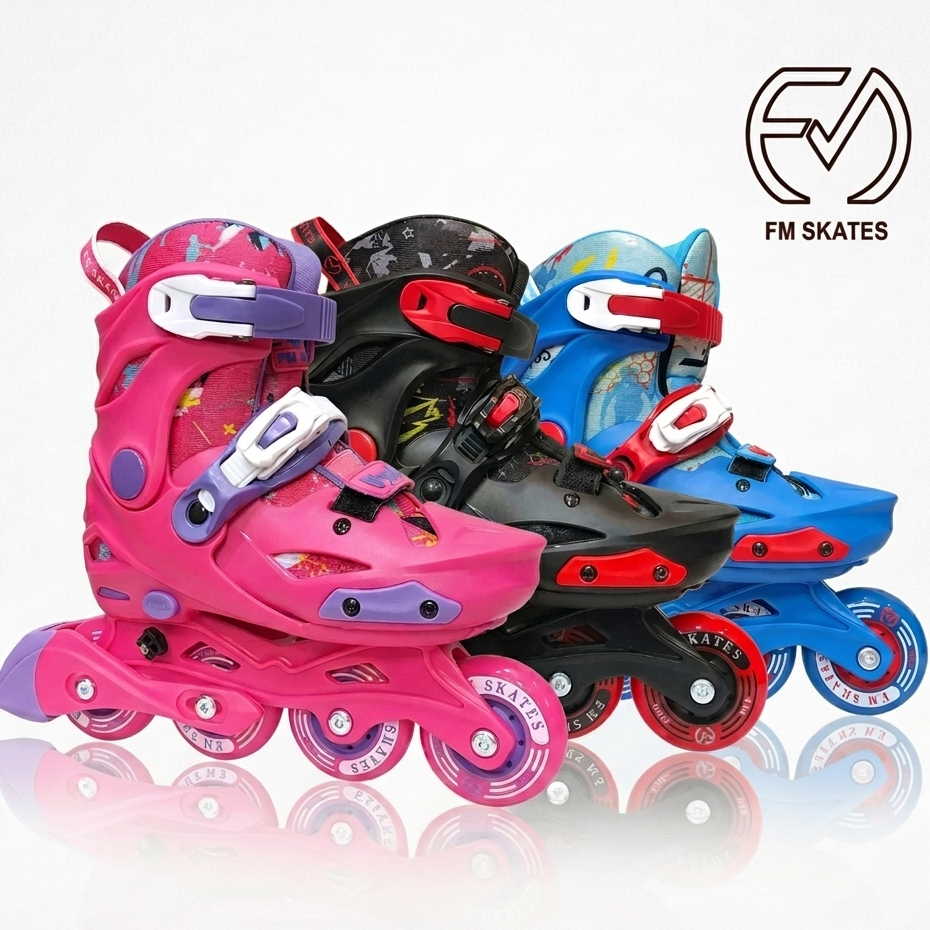 Jual Sepatu Roda Anak Inline Skate FM K3 | Shopee Indonesia