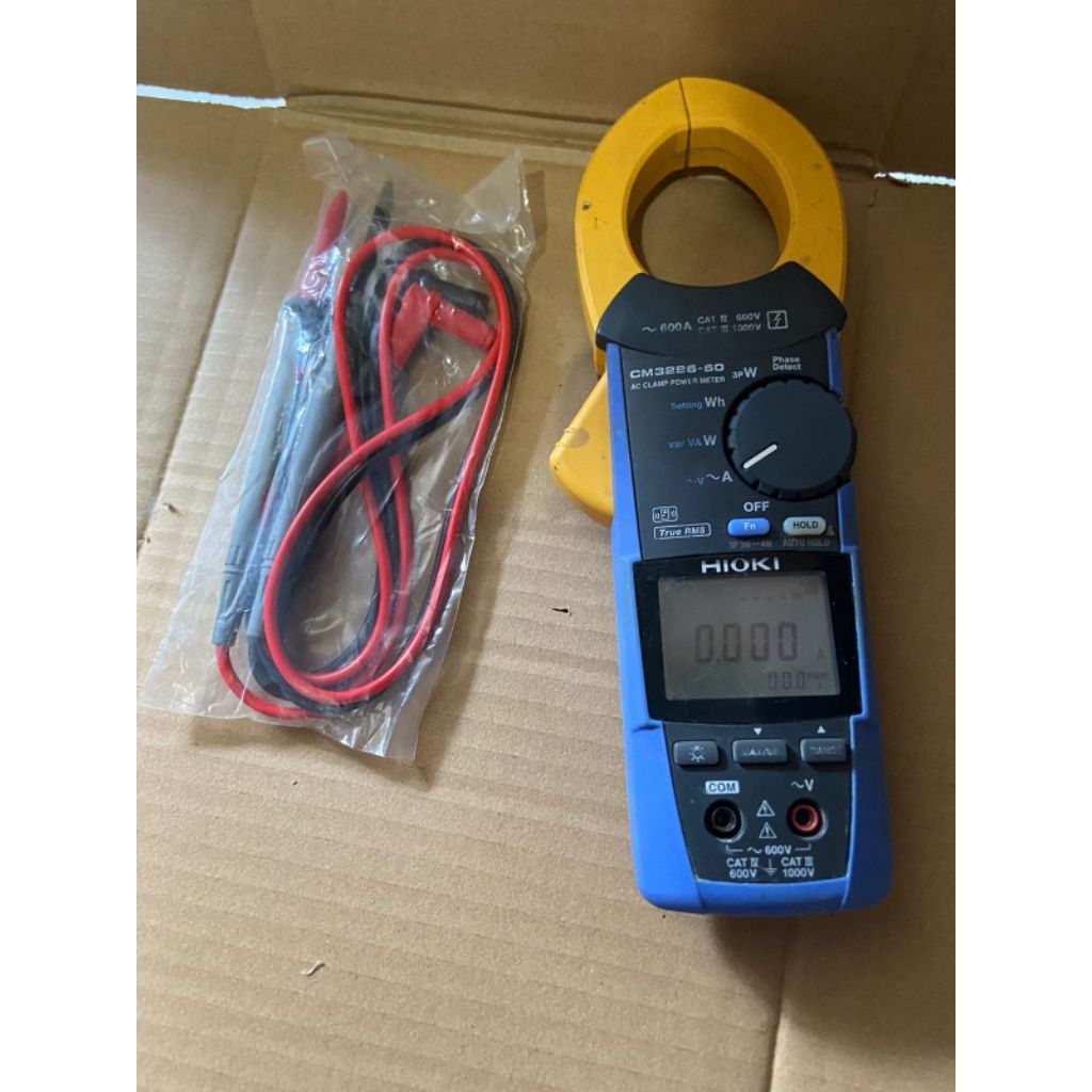 Jual AC Clamp Power Meter Hioki CM3286-50 CM 3286-50 True Rms Bluetooth ...
