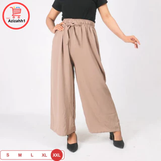 Celana Kulot Crinkle Airflow Highwaist Loose Pants Premium