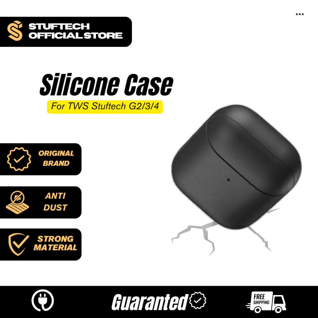 Jual SILICONE CASE TWS STUFTECH G2/3/4/PRO2 | Shopee Indonesia
