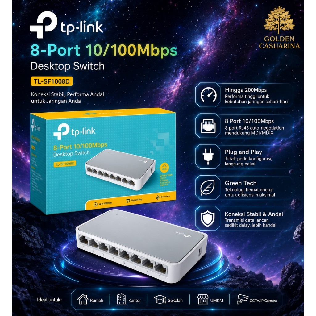 Jual Switch Hub Terlengkap & Harga Terbaru Oktober 2026 | Shopee Indonesia