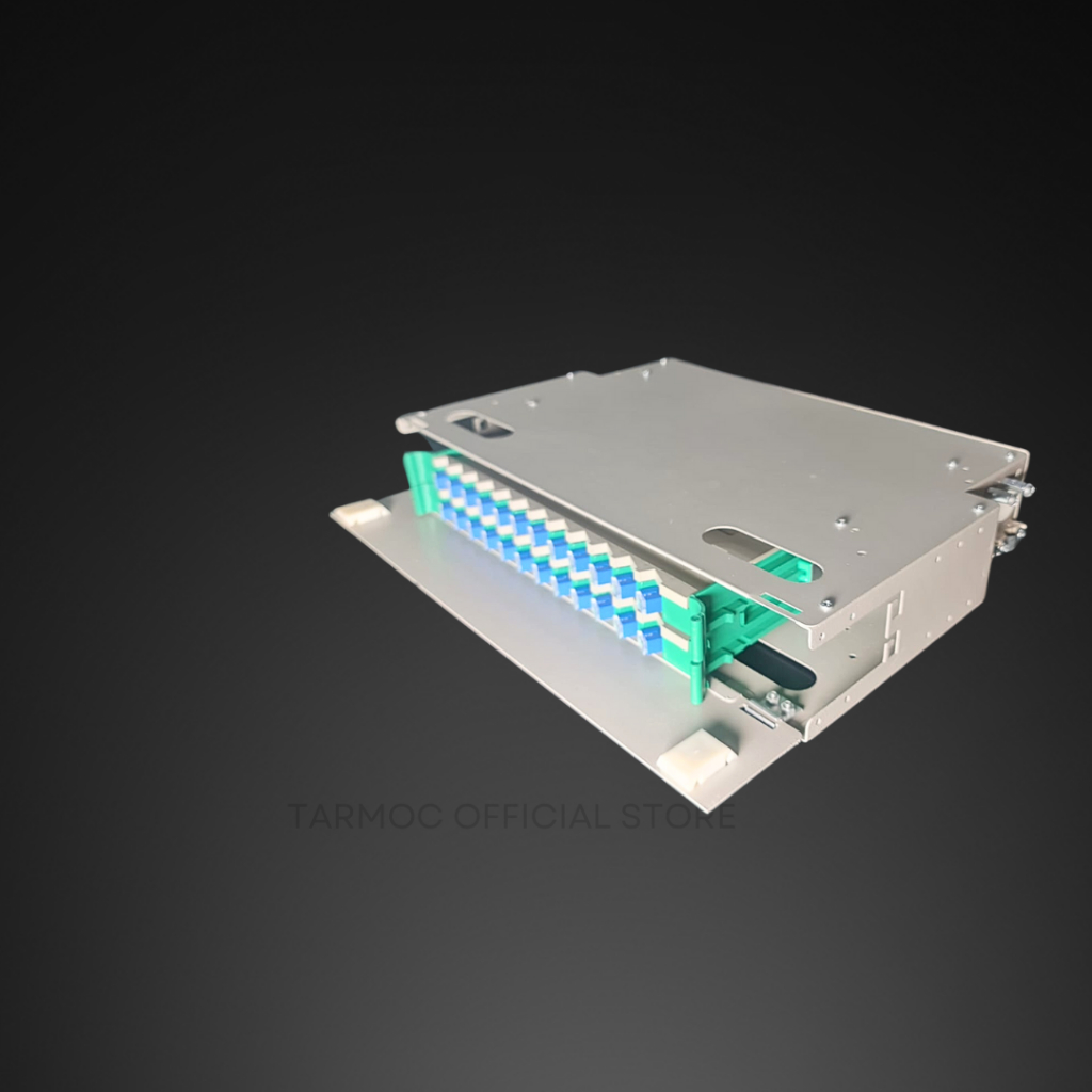 Jual Tarmoc ODF 24 Core Full Set SC | Optical Distribution Frame 24 ...